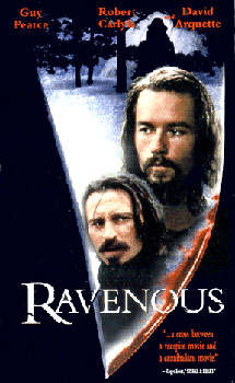 Ravenous DVD cover